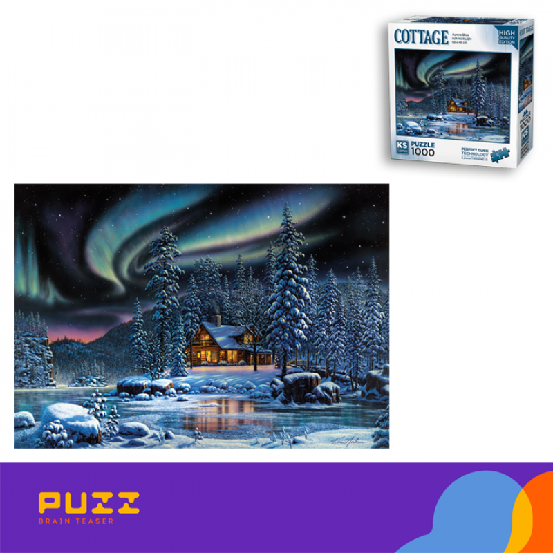 1000 დეტალიანი ფაზლი - ჩრდილოეთის ნათება