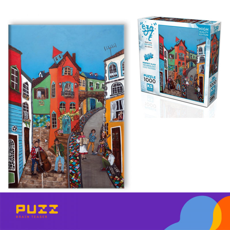 Puzzle 1000 pcs - Ezo Sunal - Nora Luca
