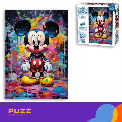 1000 დეტალიანი ფაზლი - მიკი მაუსი