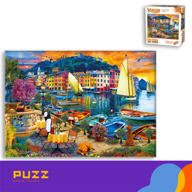 1000 დეტალიანი ფაზლი - პაემანი პორტოფინოში
