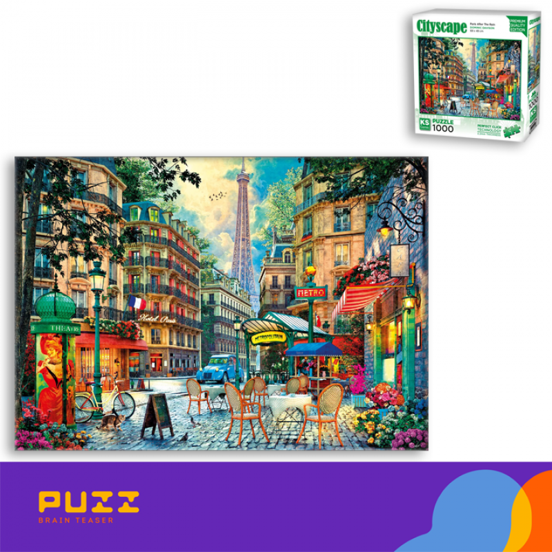 1000 დეტალიანი ფაზლი - პარიზი წვიმის შემდეგ