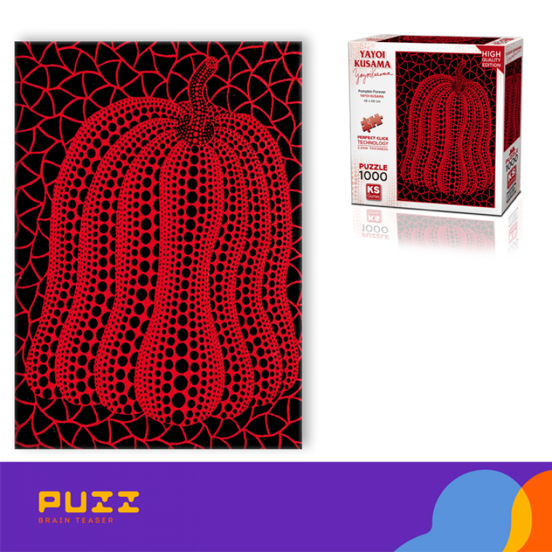 1000 დეტალიანი ფაზლი - იაიოი კუსამა - გოგრა