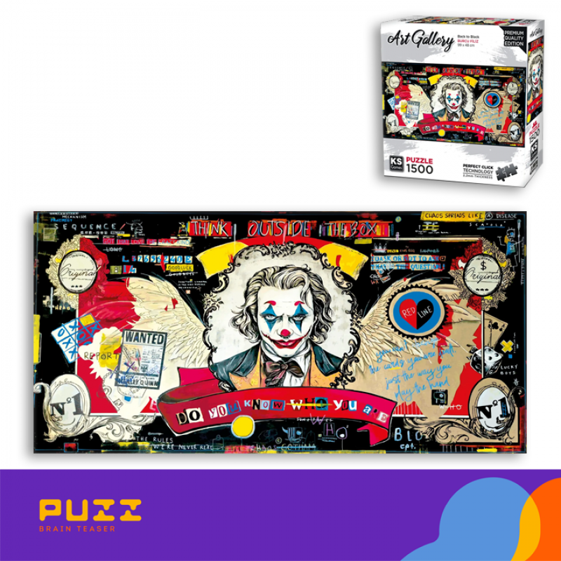 1500 დეტალიანი პანორამული ფაზლი - ჯოკერი