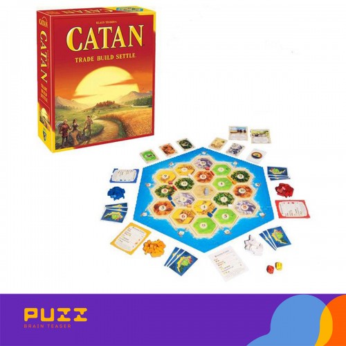 Catan (ხის ფიგურებით)