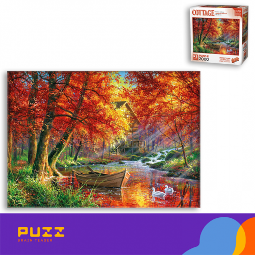 2000 დეტალიანი ფაზლი - შემოდგომის ფოთოლცვენა