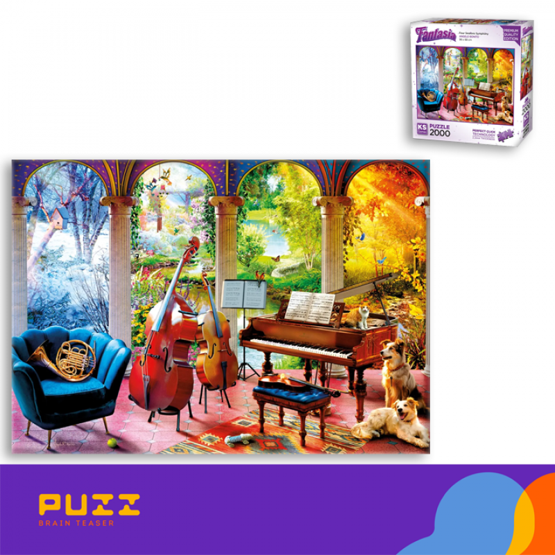 2000 დეტალიანი ფაზლი - ოთხი სეზონი