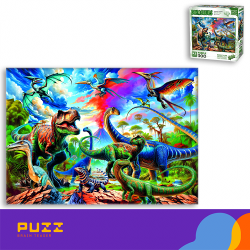 300 დეტალიანი ფაზლი - იურული პერიოდი