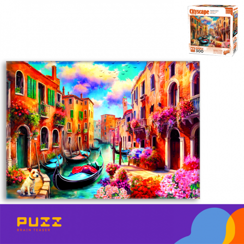 300 დეტალიანი ფაზლი - რომანტიკული ვენეცია