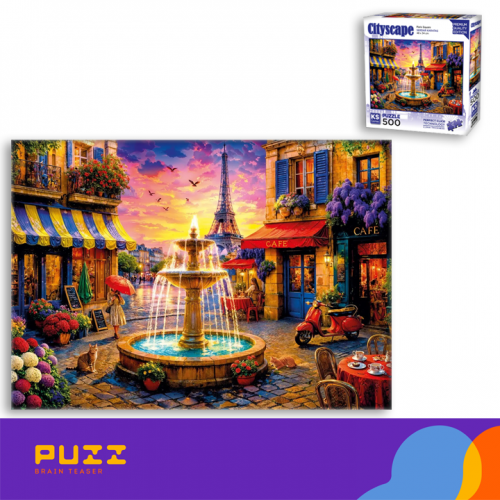 500 დეტალიანი ფაზლი - პარიზი