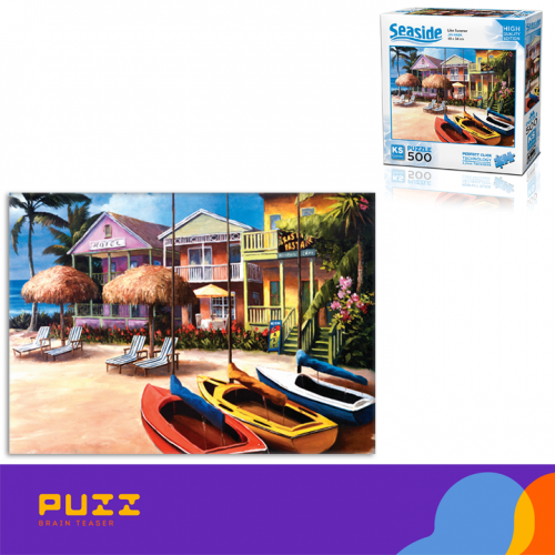 500 დეტალიანი ფაზლი - სანაპირო