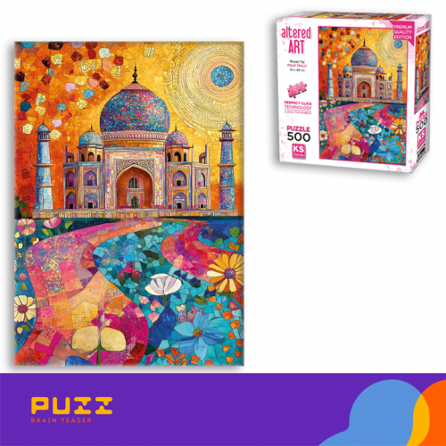 500 დეტალიანი ფაზლი - ტაჯ-მაჰალი