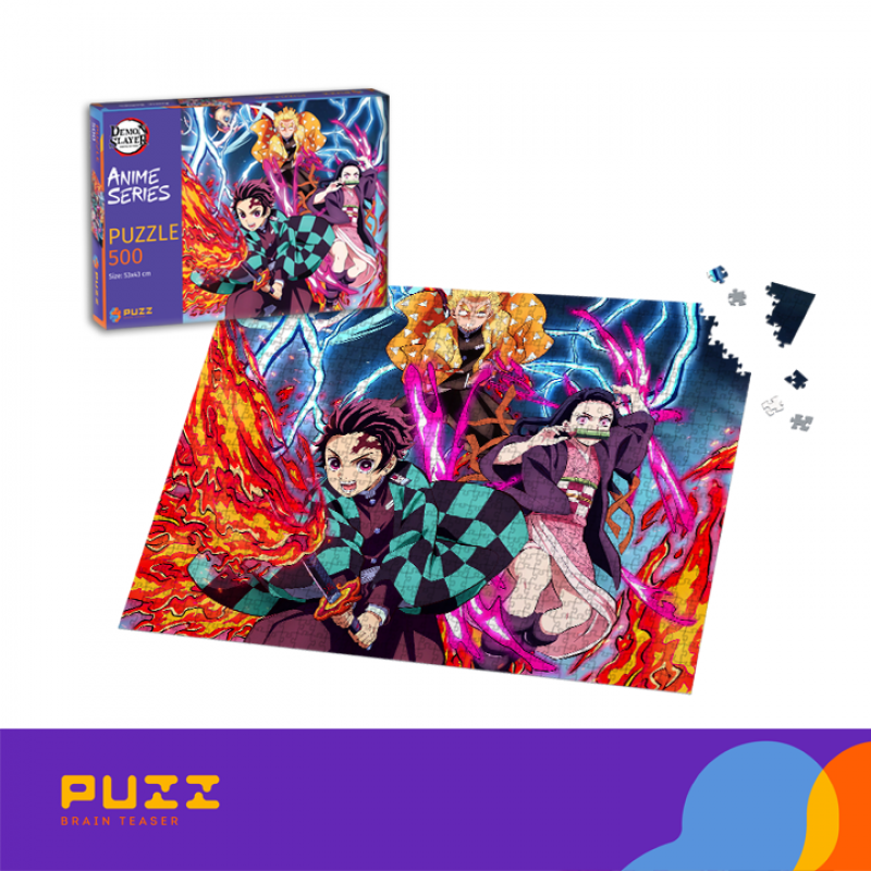 500 Pcs Puzzle - Demon Slayer Team