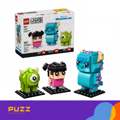 ლეგო - BrickHeadz -  მონსტრების კორპორაცია