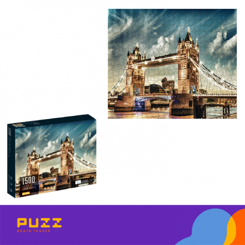 1500 დეტალიანი ფაზლი - Tower bridge 1500 დეტალიანი ფაზლი - Tower bridge