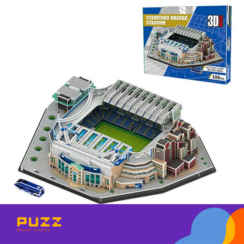 სტადიონის 3D  ფაზლი  - Stamford Bridge