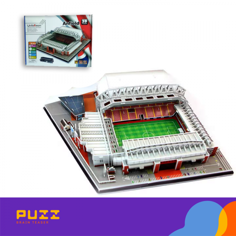 სტადიონის 3D  ფაზლი  - Anfield სტადიონის 3D  ფაზლი  - Anfield