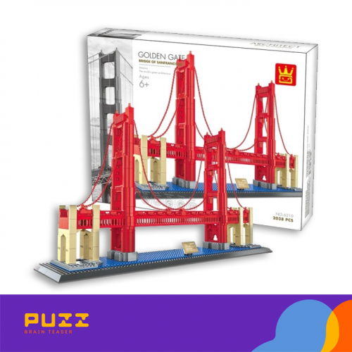 ლეგო/კონსტრუქტორი - Architecture - Golden Gate Bridge
