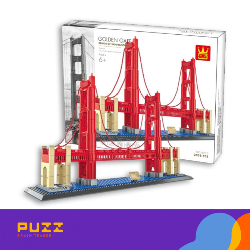 ლეგო/კონსტრუქტორი - Architecture - Golden Gate Bridge