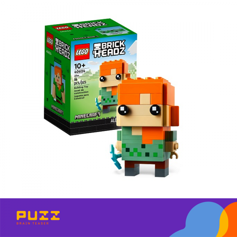 ლეგო - Brick Headz- მაინქრაფთი - ფერმერი