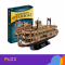 3D ფაზლი - Mississippi Steamboat