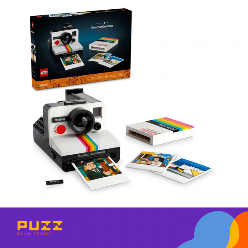 ლეგო - IDEAS - Polaroid OneStep Camera ლეგო - IDEAS - Polaroid OneStep Camera