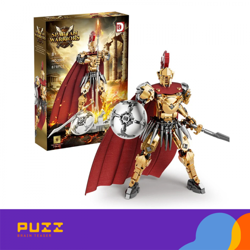 ლეგო/კონსტრუქტორი - სპარტელი ჯარისკაცი