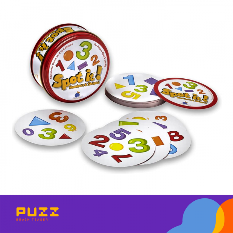 Spot it - Numbers & Shapes