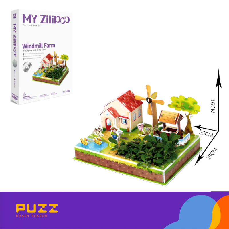 3D ფაზლი - My Zilipoo - Windmill Farm